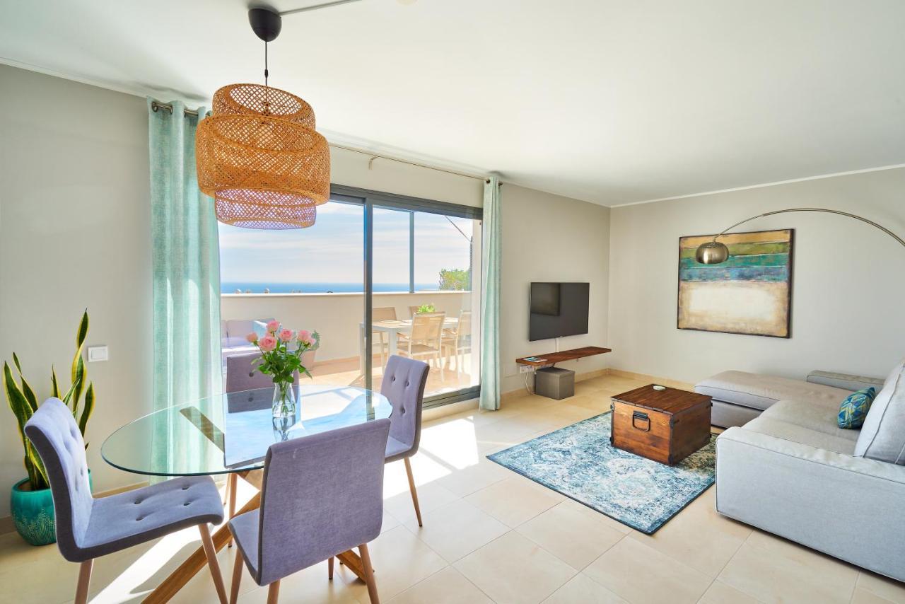 Апартаменты Sea View Penthouse, Pool, Privacy, Бенальмадена Экстерьер фото